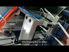 Automatic 2 3 Cores Power Cord Wire Stripping Machine Sheathed Cable Twisting