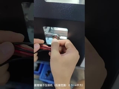 Yarım Otomatik Ferrule ve Tel Crimping Makinesi 0.6mpa-0.8mpa