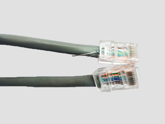 Ağ / İnternet / Ethernet Kablosu için Cat6 Rj45 8P8C Otomatik Sıkma Makinesi