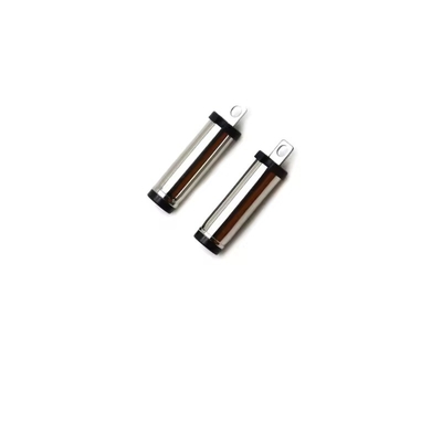 Nikel kaplamalı lehimli DC fiş Erkek 5.5mmX2.1mm DC güç Fıçı Bağlantısı