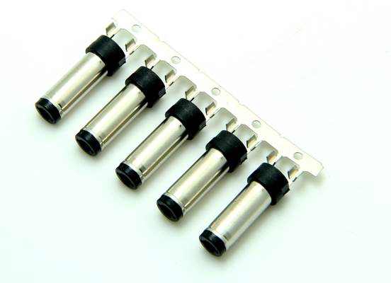 Erkek DC Plug 5.5 DC Düzenleme Çatal Erkek 5521DC Düz Baş Çukur Yuvarlak DC Plug