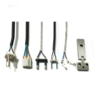 2.0T Otomatik titreşimli plaka besleme 3 Pin 2 Pin Plug Terminal Güç Kablosu Plug Kablo Crimping Makinesi