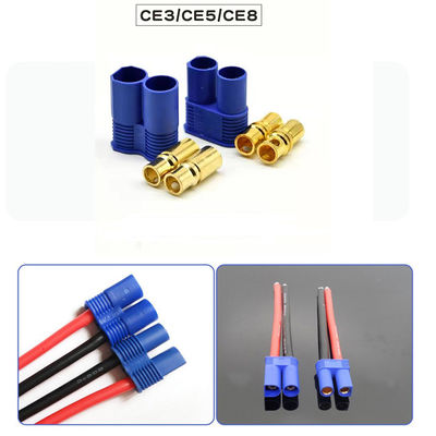 High Quality Current EC8 EC5 EC3 5mm Bullet Connector Male and Female