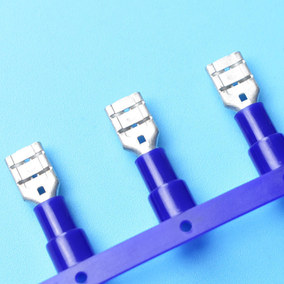 Naylon Yalıtımlı Kılıf 6.3Mm Sıkma Faston Dişi Terminal Konnektör Pabuç Terminali Kablo Pabucu