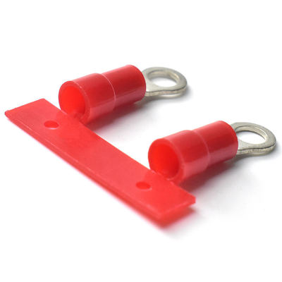 Circular Crimp Terminales 5MM 10MM Continuous Pre Insulated Ring Terminal Copper Cable Lug