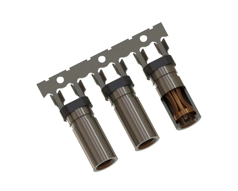 Saldırısız DC fiş 3.5 * 1.35 DC Soket O Şekilli Çatal DC Kadın Fiş Crimping Jack Bağlantısı