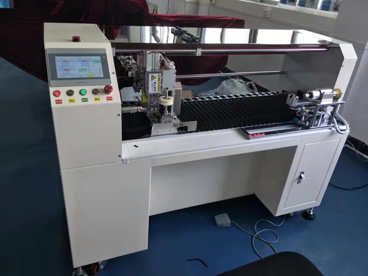 Kıvırcık Esnek Telefon Kablosu Bobin Sarma Makinesi Rj9 Konnektörler 4p4c Yaylı