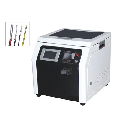 Elektrik Teli Döner Sıyırma Havacılık Fiş Pimi Terminali Sıkma Makinesi 0.5-4mm2
