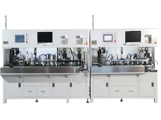 CX-3000A Güç Kablosu Kıvırma Makinesi Tip E Tip F CEE7/7 Fiş Yapımı