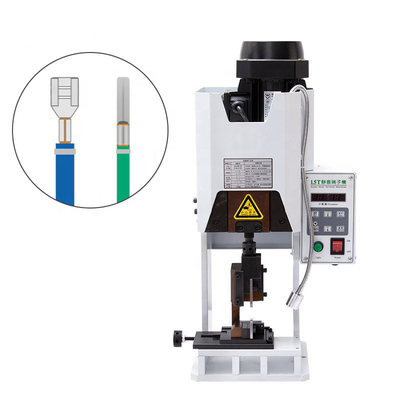 Yüksek Doğruluk DC Terminal Crimper 50HZ Yarı Otomatik Elektrikli 8T Kablo
