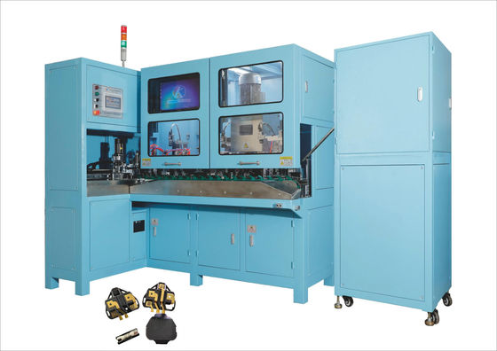 ISO9001 3 Pin Fiş Sıkma Montaj Makinesi 0.5Mpa-0.8Mpa